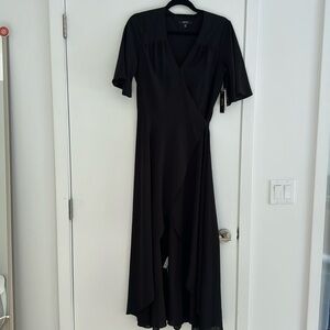 Isaac Mizrahi IMNYC black wrap dress